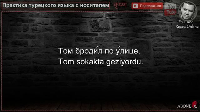 Турецкий язык - Фразы на Турецком языке - Часть 9 смотреть онлайн