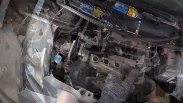 Правильная замена свечей зажигания, на примере Toyota Yaris 2006г