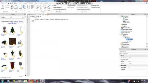 Roblox Studios: How to make a basic Kill Timer