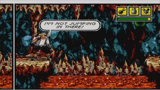 Прохождение игры Comix Zone #4 | Sega Genesis смотреть онлайн