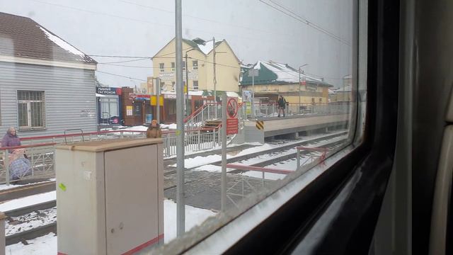 Прибытие в Сергиев Посад на ЭД4М-0317 Москва-Ярославская - Сергиев Посад смотреть онлайн