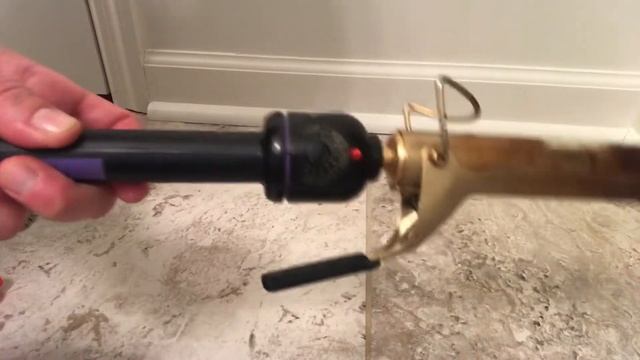 How to clean a CURLING IRON! before & after, deep clean FAULTLESS iron cleaner! UNBELIEVABLE! смотреть онлайн