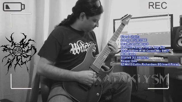 Kataklysm At The Edge Of The World Guitar PlayThrough смотреть онлайн