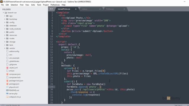 Tutorial Laravel Vue js Indonesia #45 - Upload File Part 2 смотреть онлайн