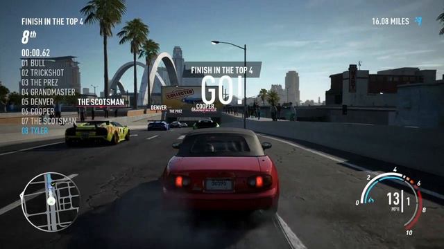 NFS Payback - Mazda MX-5 Miata (NA) LV266 Gameplay [Race Spec] смотреть онлайн