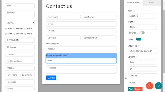 Mobirise | Form Builder Extension смотреть онлайн