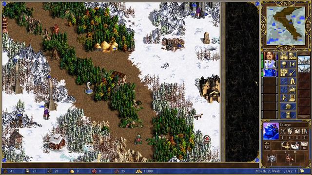 Heroes of Might and Magic 3 - Heroes Chronicles Campaigns (Masters of Elements), 200%, 2nd map смотреть онлайн