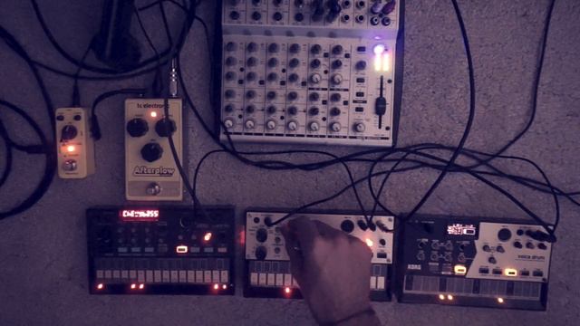 Korg Volca Keys | Drum | FM Deep House Jam смотреть онлайн