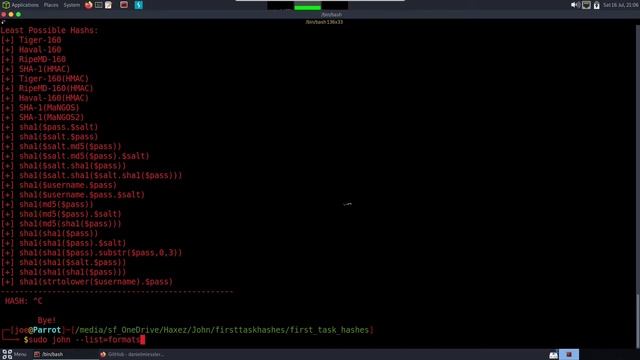 Password Cracking - John The Ripper | Cracking SHA1 Hashes смотреть онлайн