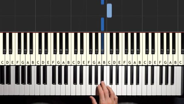 How To Play: Coldplay - Clocks | Piano Tutorial Lesson + Sheets смотреть онлайн