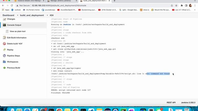 mvn: command not found смотреть онлайн