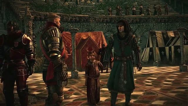 The Witcher 2. Встреча чародеев: Хенсельт мертв, Анаис у Радовида смотреть онлайн