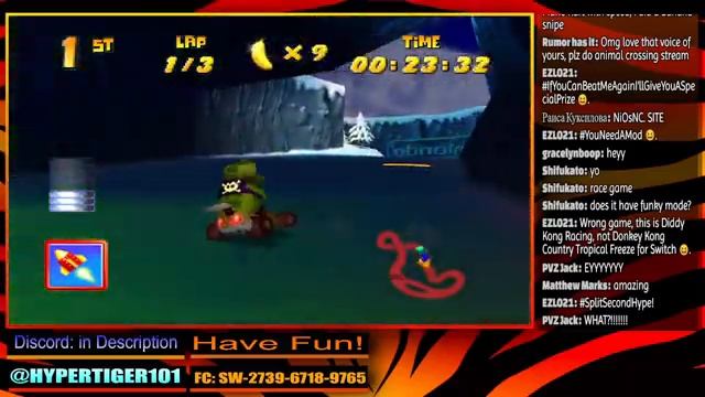 Winners CAN use Krunch! | Diddy Kong Racing (N64) Adventure 2 playthrough as Krunch LIVE! смотреть онлайн