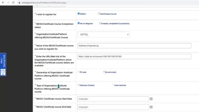 How to apply for academic relaxations against MOOC through UMS смотреть онлайн