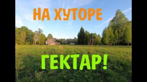Проект "Переезд в деревню". Гектар на хуторе!