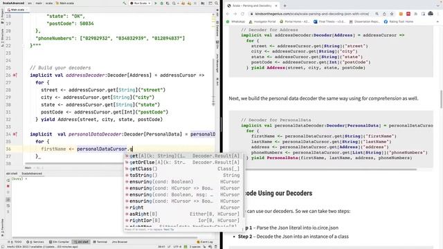 Scala Advanced 9 - Parsing and Decoding Json with Circe смотреть онлайн