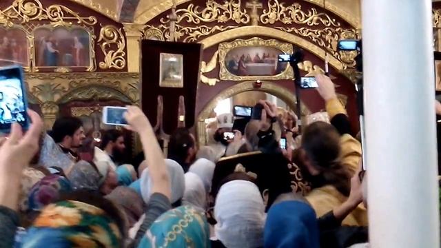 Именины отца Иоанна(Миронова). Ему исполнилось 90 лет!! смотреть онлайн