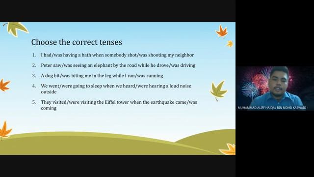 TCH41210 UNIT 3 - WILD WEATHER (PAST CONTINUOUS & PAST SIMPLE) смотреть онлайн