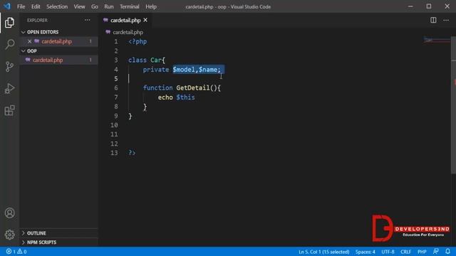 01 - What is OOP with Real Life Examples | Php OOP Tutorials 2023 смотреть онлайн
