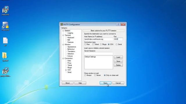 Online SSH Server Connectivity using Putty in Windows смотреть онлайн