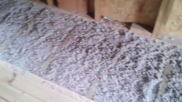Эковата "Грин палп". Опыт утепления пристройки смотреть онлайн