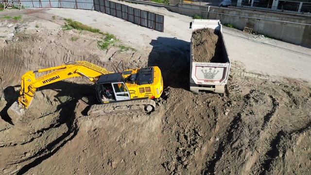 Hyundai 290LC - 7A Excavator satisfying work смотреть онлайн