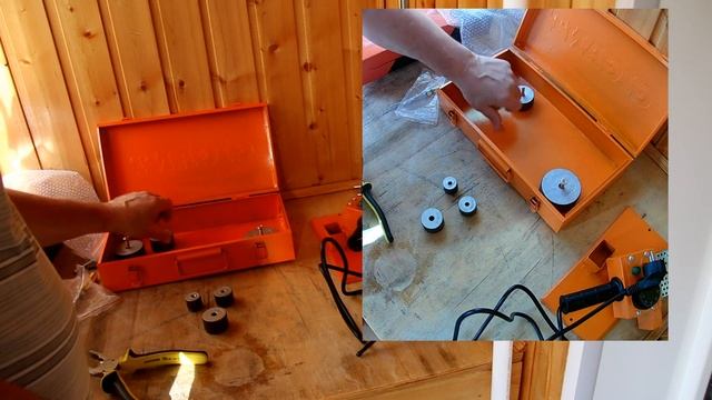 Распаковка и несерьёзный обзор паяльника для полипропиленовых труб GIGANT GPW-1000 смотреть онлайн