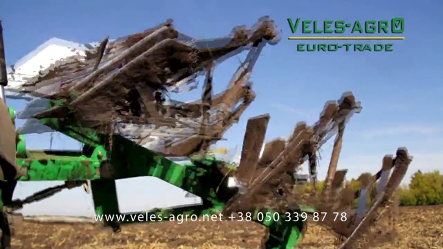 Велес-Агро Плуг оборотный навесной ПОН-3‒35 и МТЗ-82