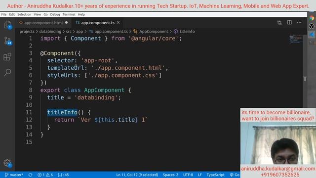 7. Angular 10 - View Encapsulation, Data Binding смотреть онлайн