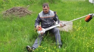 Советы по уходу за мотокосой на примере бензокосы Stihl FS 350.