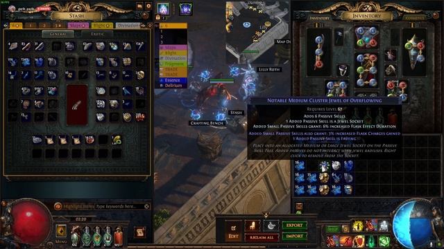 |КРАТКО ГАЙД| Крафт кластер джевела на CWDT +25 дивайнов