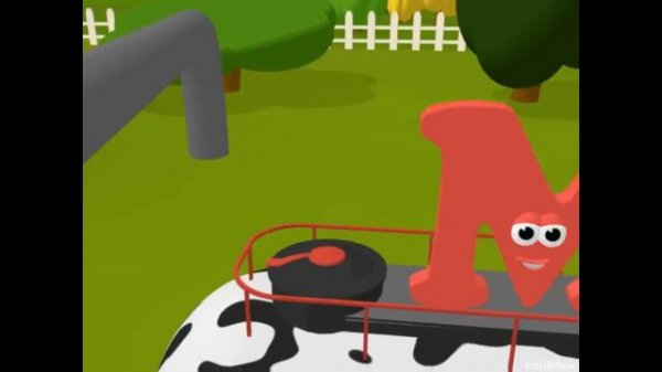 The Alphabet Adventure With Alice and Shawn the Train - FULL CARTOON - (Learn letters and words)