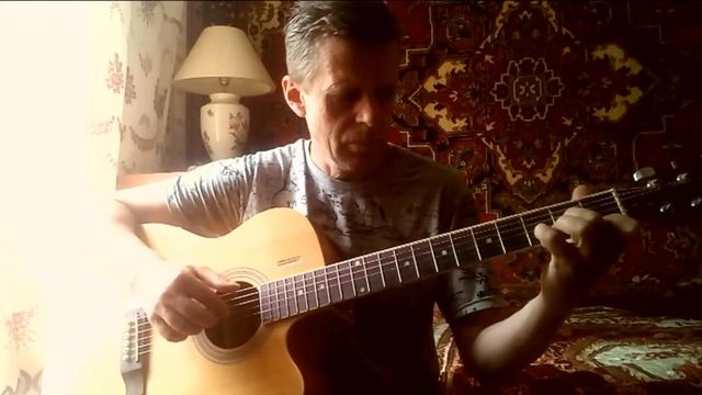 #гитара 17 мгновений весны - Я прошу хоть не надолго .Переложение смотреть онлайн