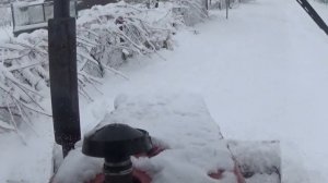 МТЗ 320.4!ЧИСТКА СНЕГА!