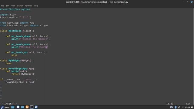 Kivy Tutorial - How to create multiple widgets in Kivy UI and bind them to touch event смотреть онлайн