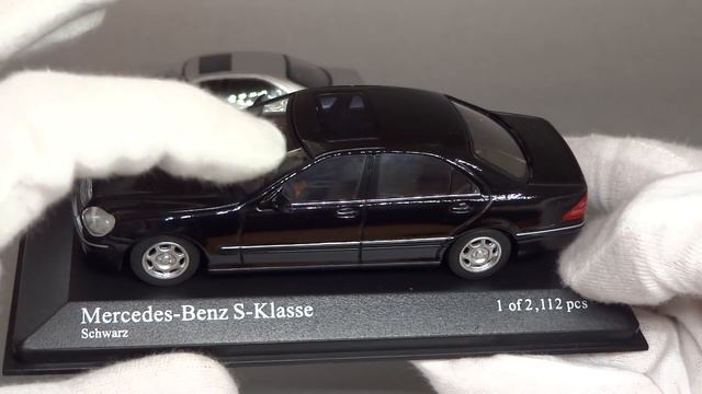 Mercedes-Benz S500 W220 Minichamps Цинковая чума на одной из моделей и обзор аналогов от других фир смотреть онлайн