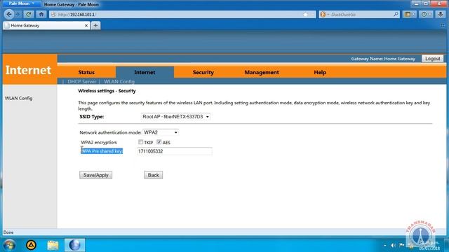 Tutorial para cambio de contraseña de red wifi ONU fiberNEXT COMCAST CGG-F784W смотреть онлайн