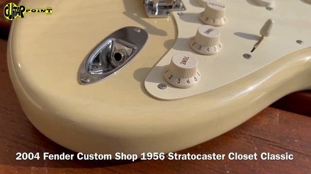 2004 Fender Custom Shop 1956 Stratocaster Closet Classic - White Blond | GuitarPoint смотреть онлайн