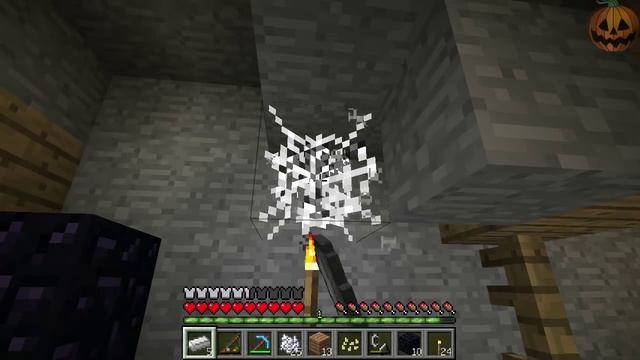 Похождения в Майнкрафте - Крафт снеговика и портала в Ад смотреть онлайн