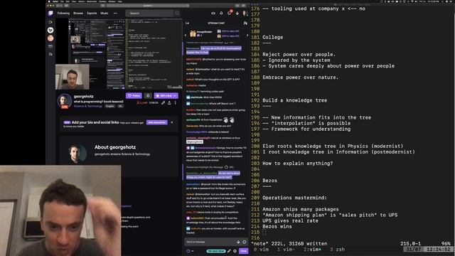 George Hotz | Programming | what is programming? (noob lessons!) | Science & Technology смотреть онлайн