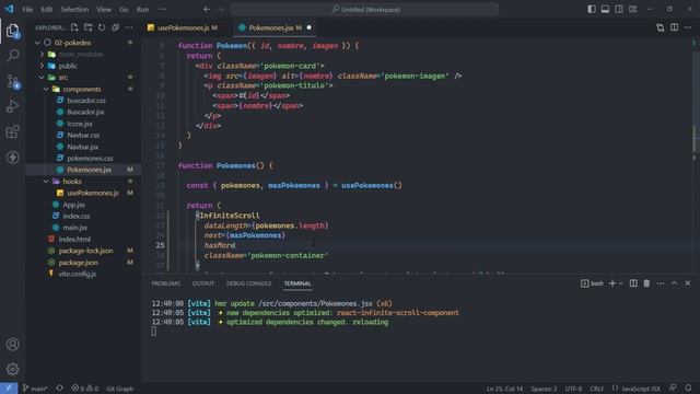 49. Pokédex: Scroll infinito ? ?| React en español смотреть онлайн
