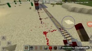 Как построить жд переезд в маенкрафт без модов