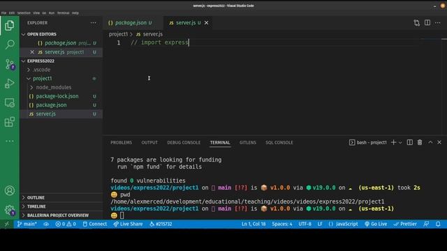 AM Coder - Intro to Express 2022 #1 - Principles of Backend Dev and Setup смотреть онлайн