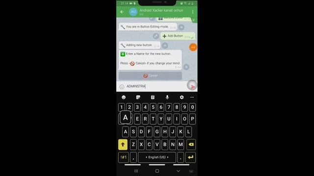 Telegramda Menyuli Bot Ochish | Eng Qulay Usul | 2020