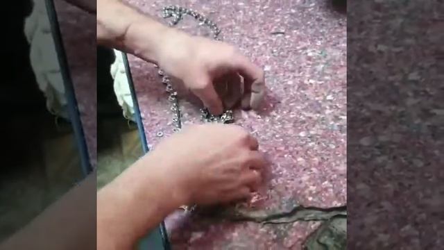 Лайфхак - как распутать цепь бензопилы самостоятельно смотреть онлайн