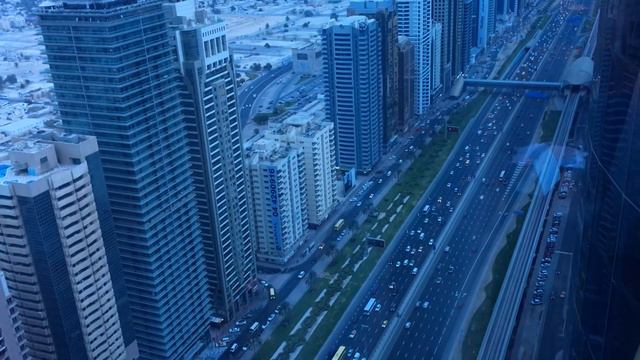 Da janela do quarto de Hotel Rose Rayhaanem Dubai JAN 2017 смотреть онлайн