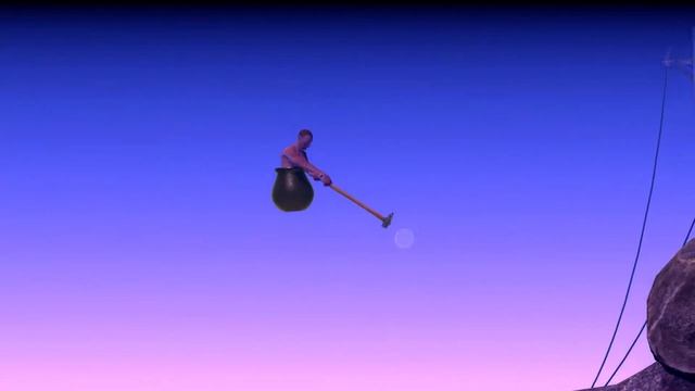 ТУТОРИАЛ КАК ПРОЙТИ ГЕТИНК ОВЕР ИТ ЗА 15 МИН. (getting over it) смотреть онлайн