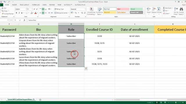 Tutor LMS Tutorial | Bulk enroll students through CSV import? смотреть онлайн
