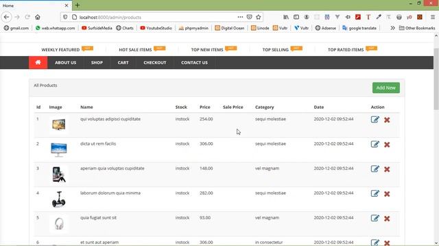 Laravel 8 E-Commerce - Admin Making On Sale Carousel Dynamic смотреть онлайн
