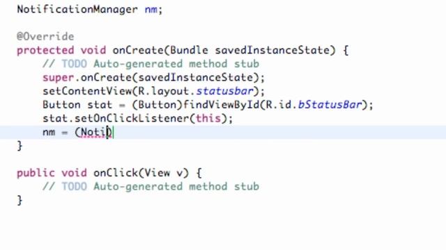 Android Application Development Tutorial 189 Notifiying Status Bar 720p 30fps H264 152kbit AAC смотреть онлайн